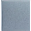 Goldbuch Summertime Trend2 30x31 100 weiße Seiten blau-grau 31607