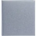 Goldbuch Summertime Trend2 30x31 100 weiße Seiten blau-grau 31607