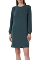 s.Oliver Scuba-Kleid mit Faltendetail am Arm