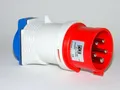 Adapter 16A CEE 5p Geräte Stecker auf 16 A Schuko Steckdose PCE 9433020 Export