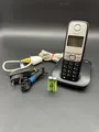 Gigaset A400  Schnurloses Telefon + Ladeschale | Neue Akkus | Schwarz | Sehr gut