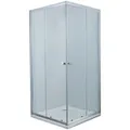 Primaster - Duschkabine Eckeinstieg Easy 5 Eckdusche Eckeinstieg Glas