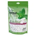 2x MIRADENT Xylitol Chewing Gum Spearmint Ref. 200 ST