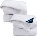 Blumtal Winterdecke 155x220 cm im 2er Set - extra dicke Winter Decke - Steppdecke 155x220 Winter - Bettdecke Winter 155x220 cm - Steppbettdecke