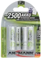 ANS MAXE 2X2500 - maxE, NiMh Akku, C (Baby), 2500 mAh, 2er-Pack