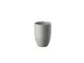Rosenthal Becher the mug+ Becher doppelwandig gentle grey 0,3l, Porzellan, Tassen