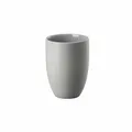 Rosenthal Becher the mug+  Gentle Grey doppelwandig, Porzellan, Grau, 280 ml