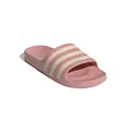 adidas Badeschuhe Adilette Aqua 3-Streifen (Cloudfoam Fußbett, vorgeformter EVA-Riemen) mauve pink - 1 Paar, Größe Euro (US): 38 (5)