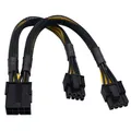 PCIe Splitter 8 Pol 23 cm Y Kabel