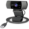 Urban Factory Webee Webcam USB Full HD 1080p 2m Pixels Autofocus (2 Mpx) (WHD20UF-V2)