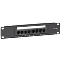 Danicom - Patchpanel 10”, 8-fach UTP Patchpanel CAT 5e