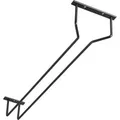 SOTECH Gläserhalter für 1 Glasreihe 120 x 500 x 70 mm Schwarz