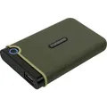 Transcend StoreJet 25M3G 2 TB Externe Festplatte 6.35 cm (2.5 Zoll) USB-A (USB 3.2 Gen 2) Militär Grün TS2TSJ25M3G