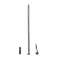 (10 Stück) Verzinkter Stahl 7,5 x 182 mm Betonrahmenschrauben Holzschrauben Torxkopf Mauerwerk Schraube Flachkopf (10, 7,5 x 182 mm)