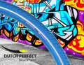 Reifen Dutch Perfect 28 x 1.40" / 40-622mm mit Pannenschutz - Blau mit Reflexion