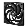 Arctic P12 Slim PWM PST 120x120x15mm 300-2100 U/min 22.5 dB(A) schwarz