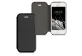 kwmobile Handyhülle Hülle für Apple iPhone SE (1.Gen 2016) / 5 / 5S, Kunstleder Handy Schutzhülle - Flip Cover Case