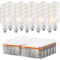 40er PACK Osram LED Base Classic Filament Lampe A60 E27 6,5W 2700K wie 60W