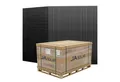 JA SOLAR Solarmodul Solarmodul 455W N-Type Bifazia Glas-Glas, 22.8% Efficiency full black, 455 W, (36-St., 22.8% Moduleffizienz), IP68