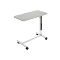 Teqler Überbetttisch höhenverstellbar 71,5 bis 114 cm mit Rollen 38x76