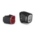 Bausatz ecl. Fahrrad, Front- und Rücklicht, LED, Bat., USB-C, StVZO (leg. DE)...