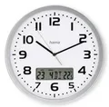 Hama 00185878 Funk Wanduhr 30cm x 300mm x 300mm x 35mm Silber