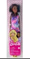 Mattel Barbie Puppe afroamerikanisch mit Blumenkleid und lockigem Haar