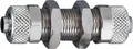 Riegler Schottverschraubung, M7x0,75, für Schlauch 5/3 mm, Messing vern.