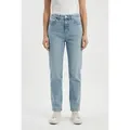 Vero Moda Skinny-fit-Jeans VMROSIE MR SLIM ANK J NOOS RA3045 blau XL (42)