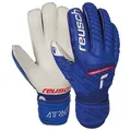 Reusch Torwarthandschuhe Attrakt Grip Finger Support mit praktischem Fingerschutz blau 5