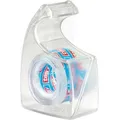 Tesa Klebebandabroller 57318 EasyCut, transparent, Handabroller für Klebeband 15mm x 10m