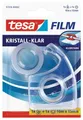 tesa tesafilm Klebeband kristall-klar 10m x 15mm farblos (1 Stück) + Abroller