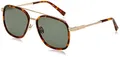 Police Unisex SPLC49 Sunglasses, Brown, 58