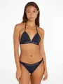 Tommy Hilfiger Swimwear Triangel-Bikini-Top TH TRIANGLE FIXED FOAM, mit Tommy Hilfiger-Branding, dunkelblau