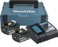 Power Source Kit 2x Akku BL1830B 18V 3,0 Ah, Schnellladegerät DC18RC, MAKPAC Gr.