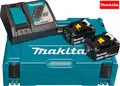 Makita Power Source Kit 2x Akku 18 V / 3,0 Ah Li Ladegerät DC18RC 197952-5