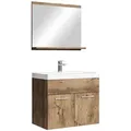 Badplaats Badmöbel-Set, Eiche, Holz, Rechteckig, 60x51x35 cm, Badezimmer, Badmöbelsets & Badmöbelserien, Badmöbel-Sets