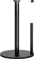 OBODING Schwarzer Küchenrollenhalter freistehend, OBODING, schwarzer 