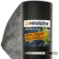 Hinrichs Gartenvlies 50m Unkrautvlies Beetvlies Unkratuschutz Unkrautfolie