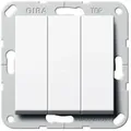 Gira - Wechselschalter Reinweiß Up Ip20 3-fach System 55 283203