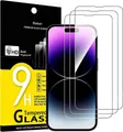 Baker Schutzfolie 3er Panzerglas für iPhone 13/13 mini/13 Pro/ 13 Pro Max, (3 Pack), Schutzglas, 9H Härte, HD Displayschutzfolie, 0.33mm Ultra-klar