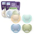Philips Avent Schnuller SCF091/50, 0-6 Monate, Silikon, BPA-frei, 4er-Pack