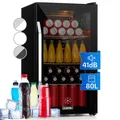 Getränkekühlschrank Weinkühlschrank Flaschen Bierkühler Hotel Minibar E 80L