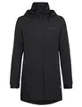 VAUDE Damen Regenjacke Escape Parka, wasserdichter Regen-Parka, atmungsaktiv und winddicht, black, 34
