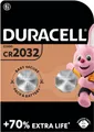 4 x CR2032 Duracell Lithium Knopfzelle DL2032 265mAh 3V Batterie