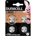 Hückmann - Batterie Knopfzelle Lithium 3V D2032-B4 (Bli.4) CR2032 Duracell