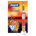 Oral-B Pro Kids König der Löwen Elektrische Zahnbürste ab 3Jahren weiche Borsten