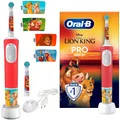 NEU Oral-B Kinderzahnbürste Vitality Pro 103 König der Löwen elektrisch Akku 3+