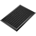 Björn&Schiller Fußmatte mit Schwarzem Aluminium Rand 40 x 60 cm für Außenbereich