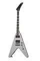 GIBSON Dave Mustaine Flying V EXP Silver Metallic